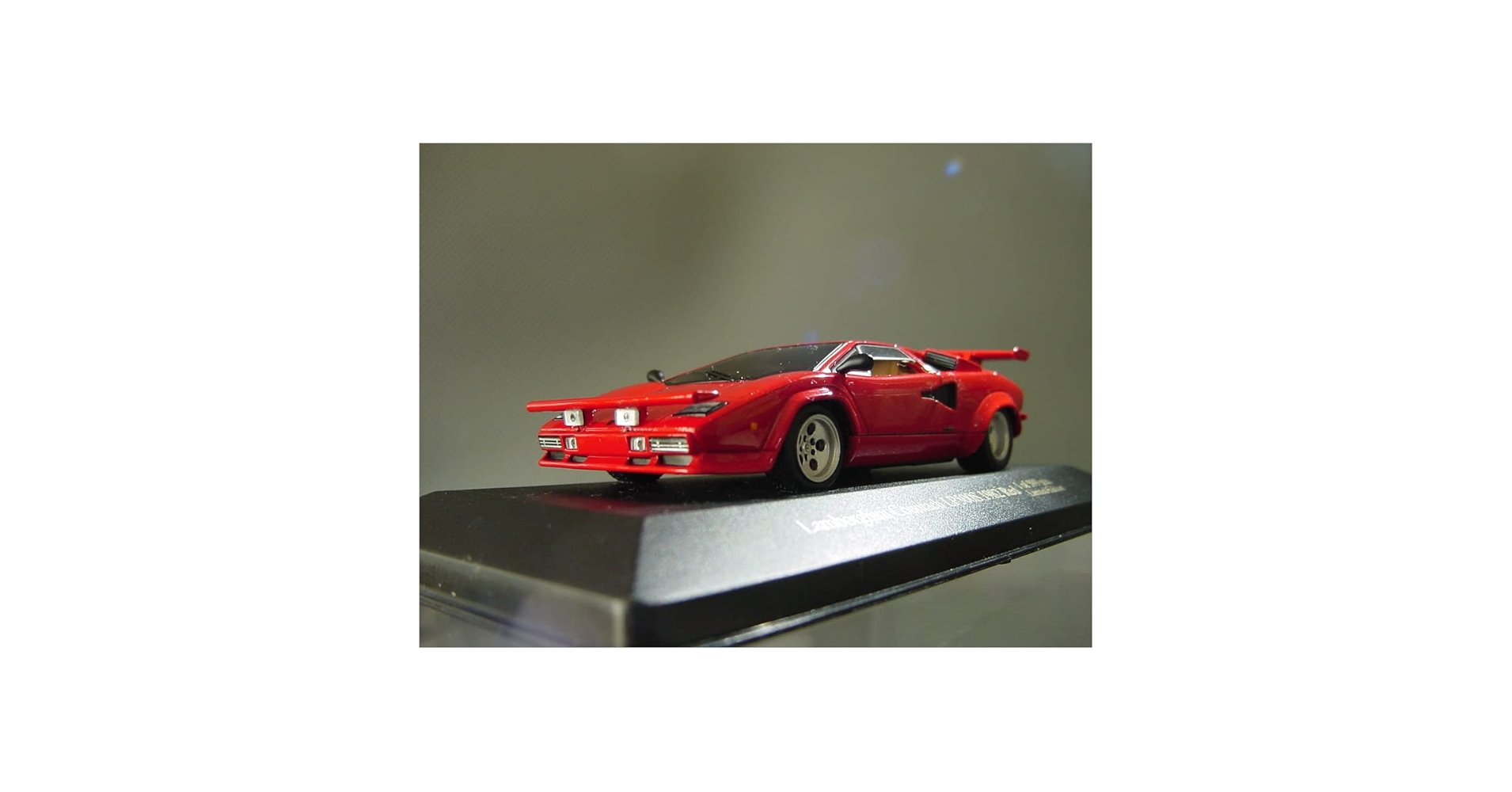 ジール1/43 ランボルギーニ カウンタック LP500S レッド限定599台 Amazon | ☆ レア 希少 599台限定品 ジール特注 フロント